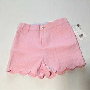 Crown & Ivy NWT Girls Size 16 Pink Scalloped Shorts